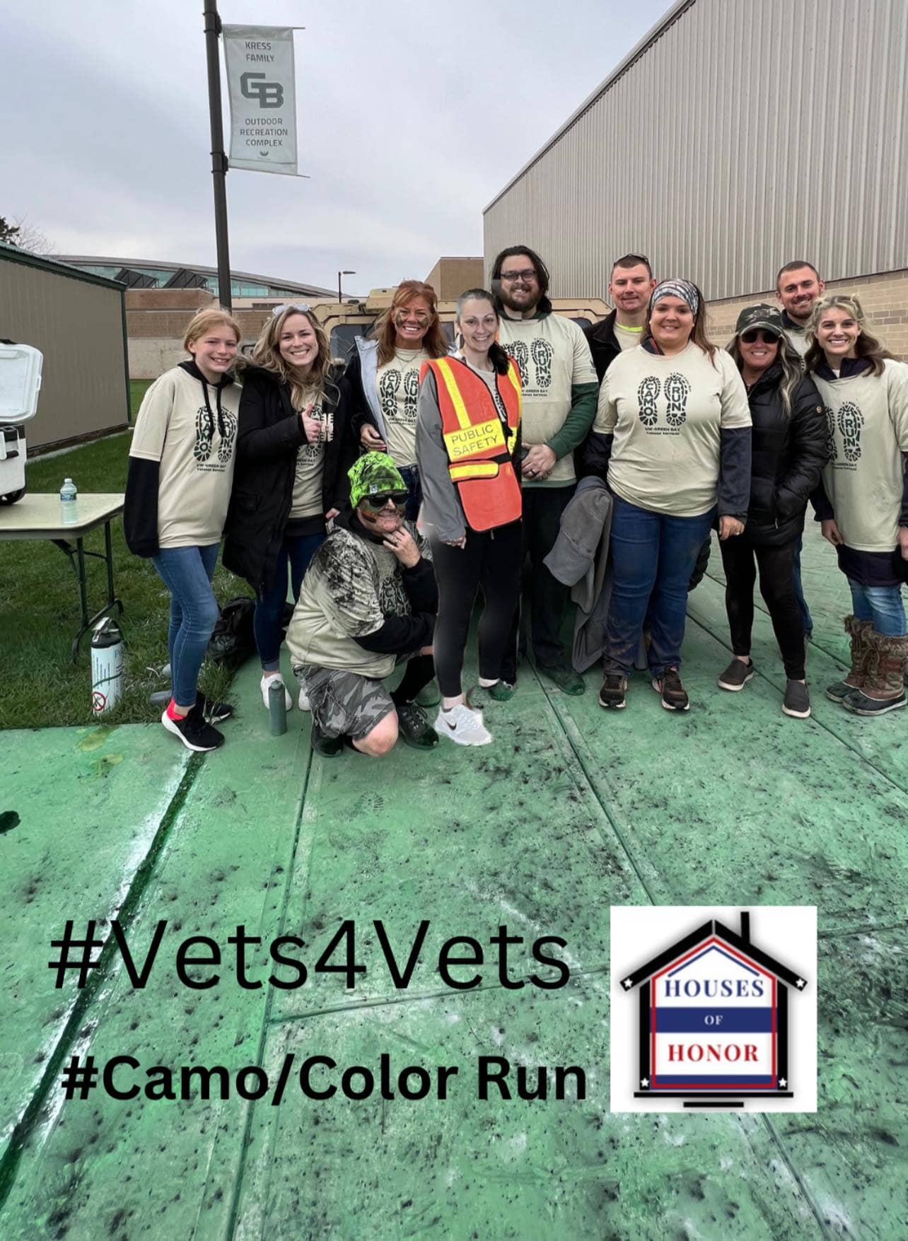 Salute to Service Pics with Vinny